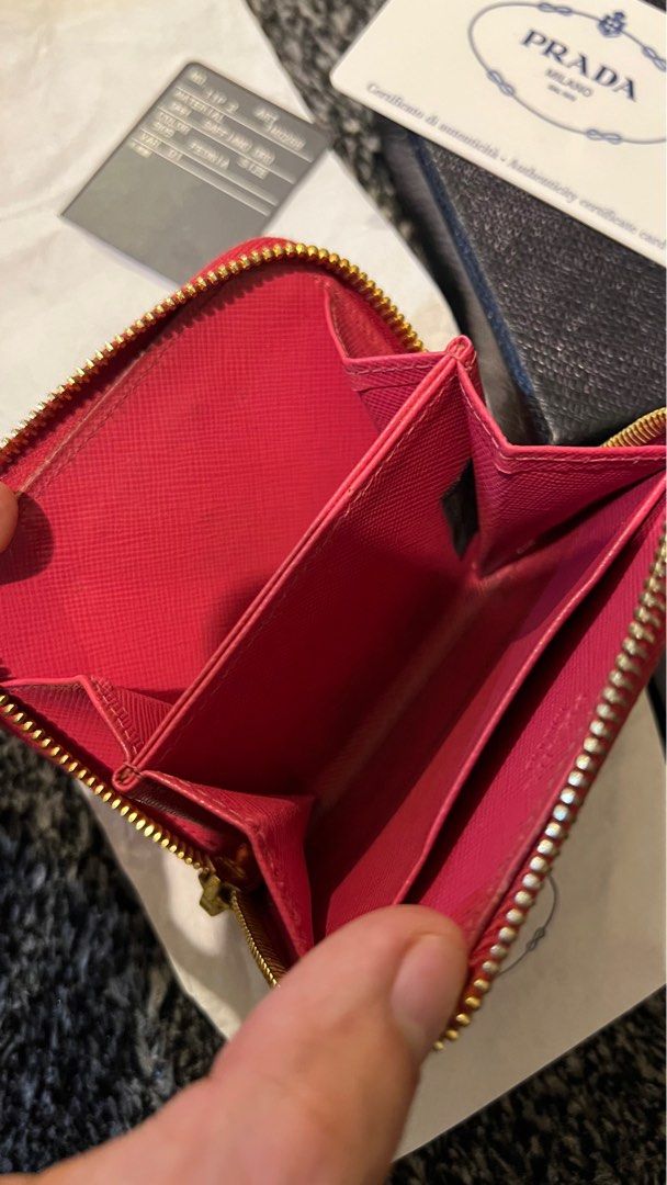 Prada wallet, Luxury, Bags & Wallets on Carousell