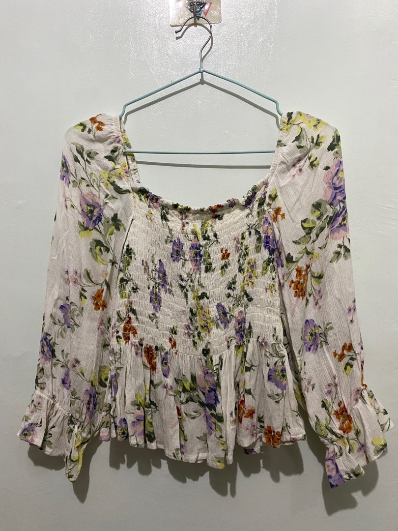 Primark Blouse Top, Women's Fashion, Tops, Blouses on Carousell