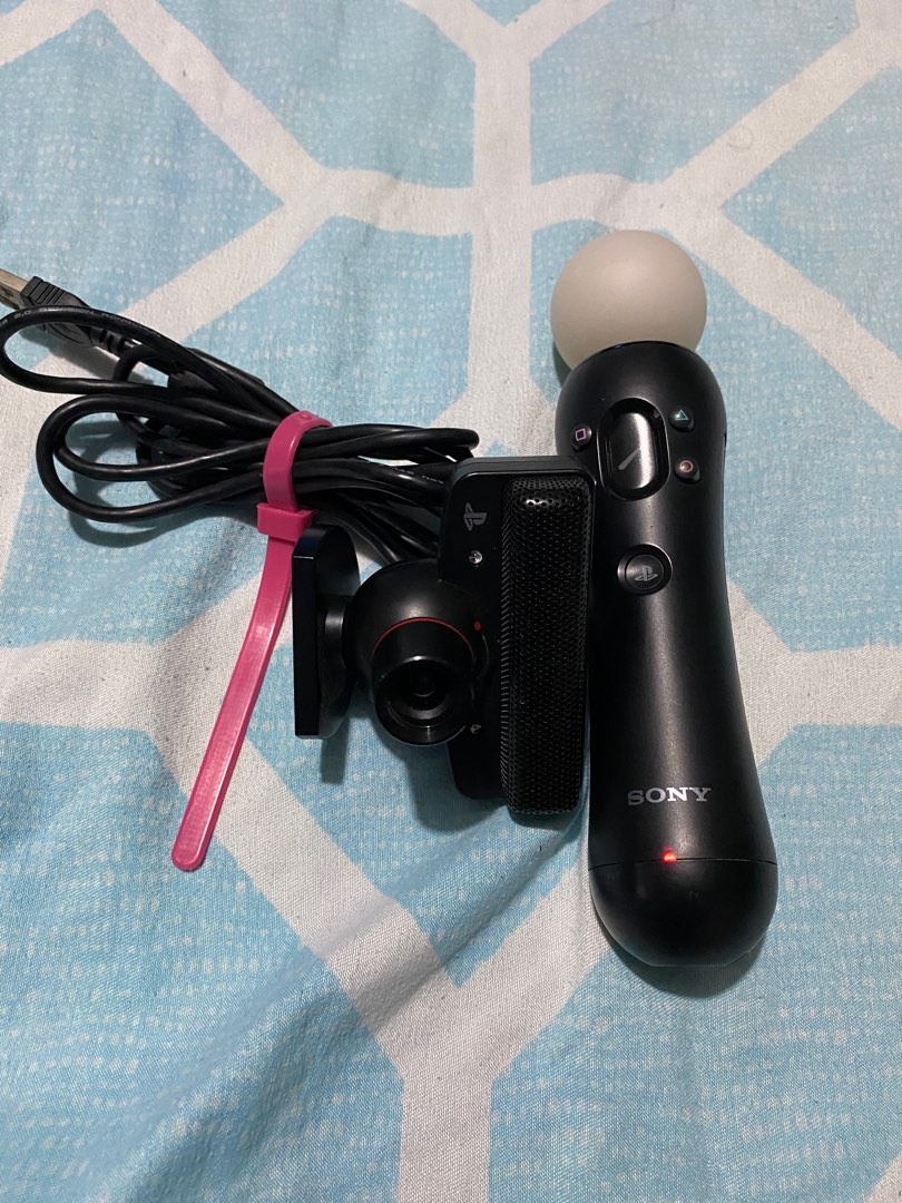 PS3 Playstation Move and Motion Eye Camera, Video Gaming, Video Game ...