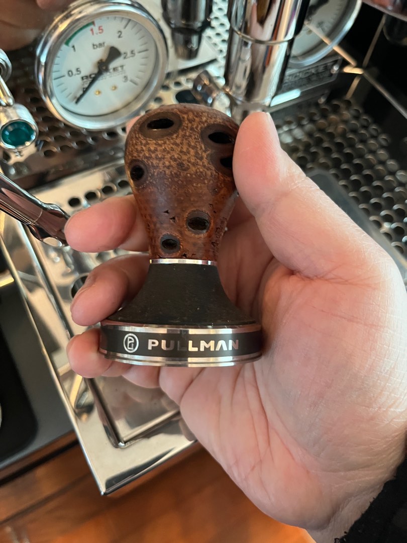 Pullman tamper big step MK II, 58.5mm, special edition handle, 家庭電器, 廚房