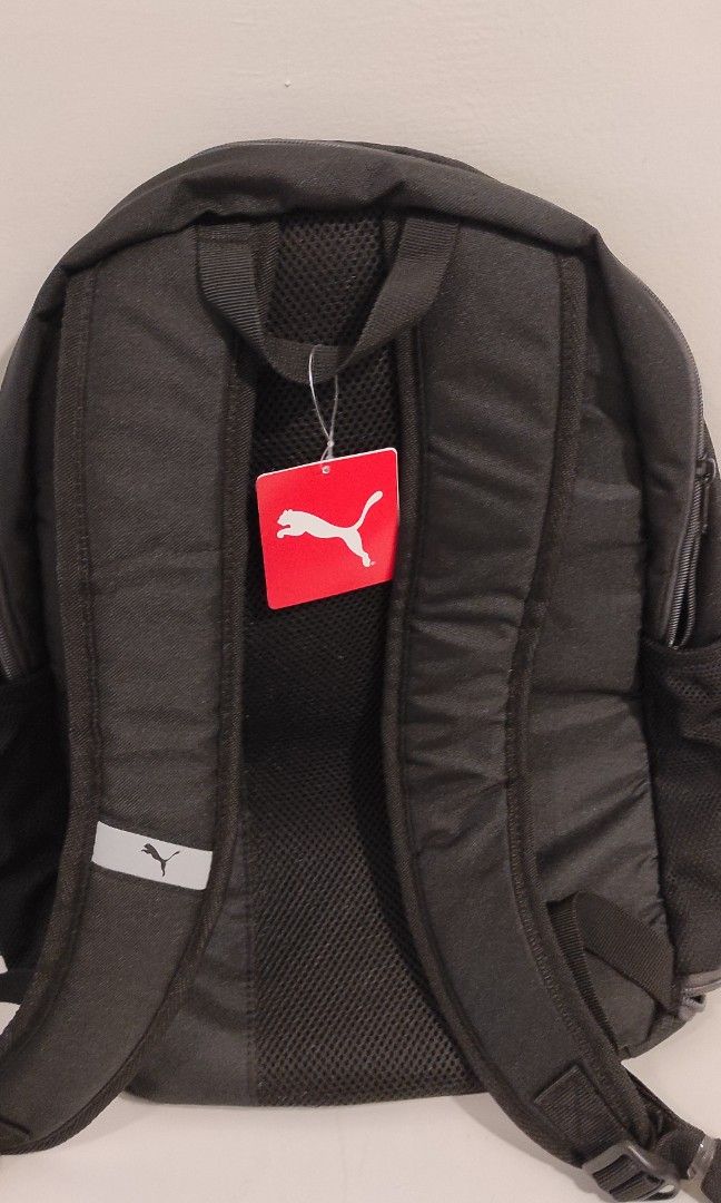 Puma Unisex Vibe Backpack Dark Black, Men's Fashion, Bags, Backpacks on