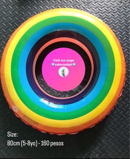 Rainbow Ring Floater / Salbabida for Kids
