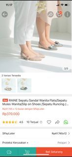 Raine flatshoes nude gold