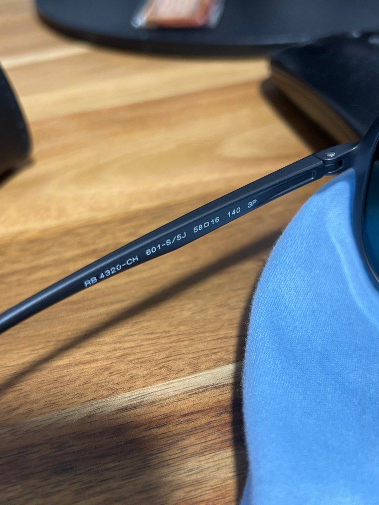 Ray Ban Chromance polarized RB4320ch, Women's Fashion, Watches