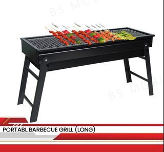 Rectangular BBQ Grill Foldable Outdoor Charcoal Long Grill CB039 YZ-C60