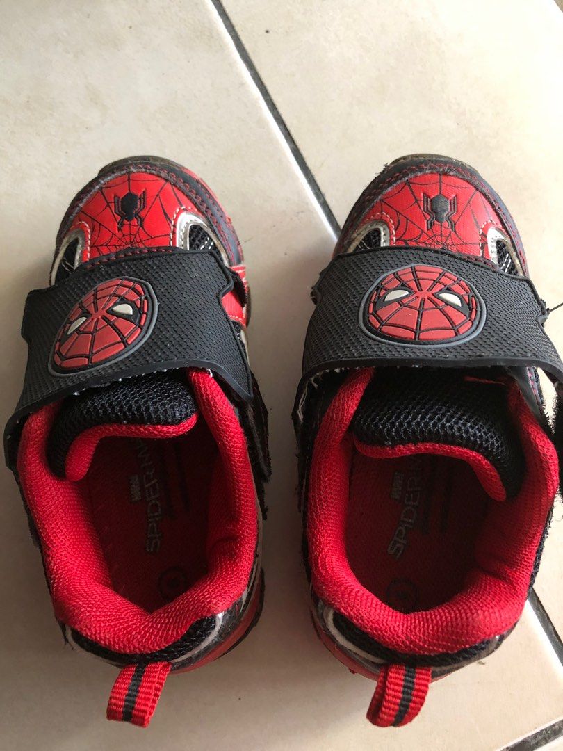 Reebok & Spider-Man Kids Shoes, Babies & Kids, Babies & Kids Fashion on  Carousell