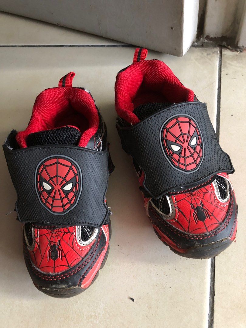 Reebok & Spider-Man Kids Shoes, Babies & Kids, Babies & Kids Fashion on  Carousell