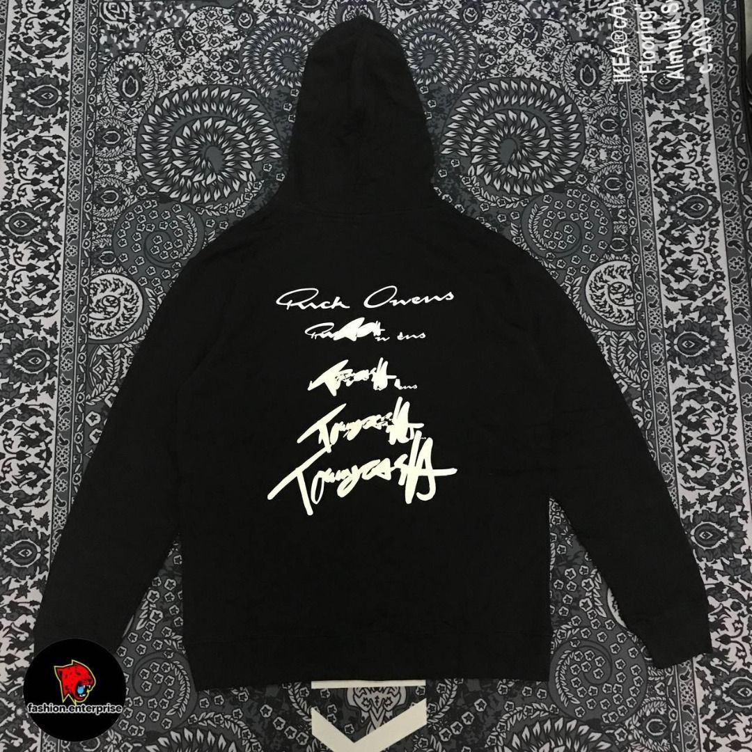 Rick owens tommy shop cash hoodie