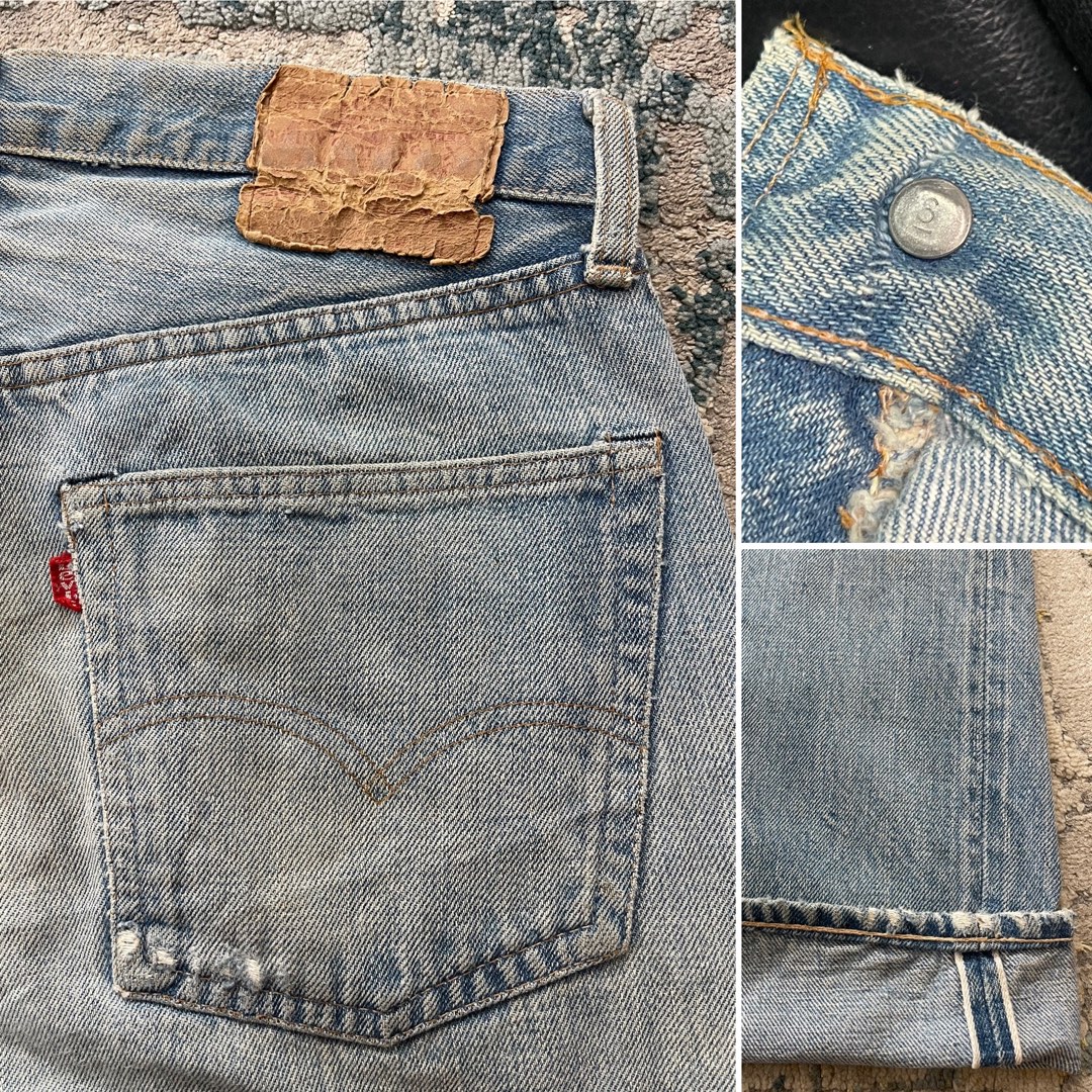 Rindem Vintage 70s Levis 501 Usa Button Mark 6 Selvedge Men s