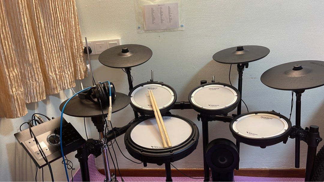 Setting up shop roland td 17kvx