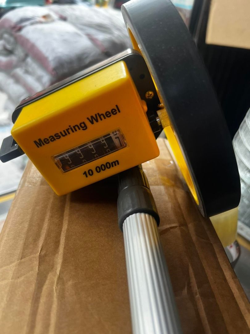 roller meter tape Digital Mechanical Folding Distance Measuring Wheel ...