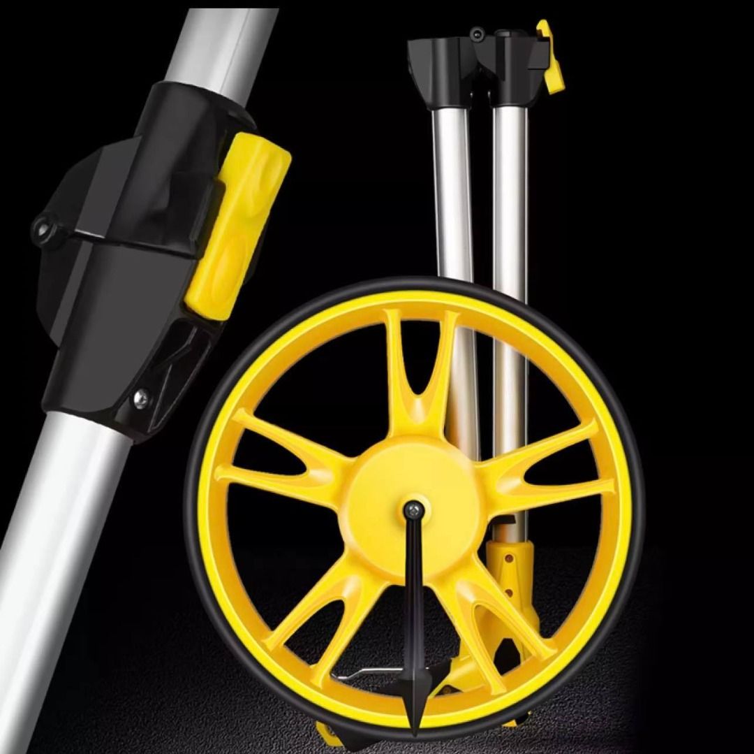 roller meter tape Digital Mechanical Folding Distance Measuring Wheel ...