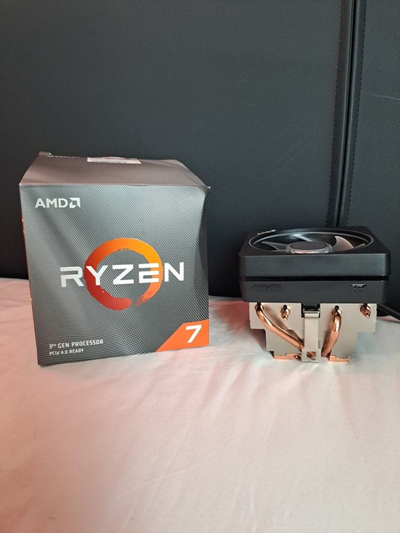 Ryzen CPU wraith stock cooler Ryzen 7 3700x COOLER ONLY, Computers