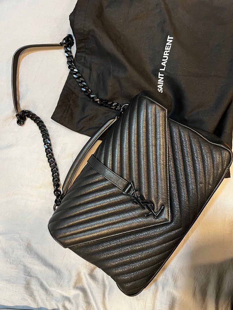 Medium collège monogram shoulder clearance bag