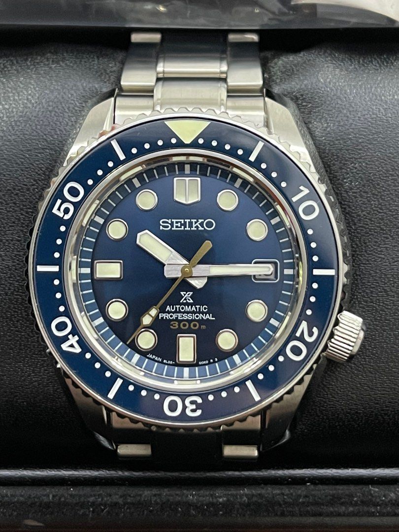 Seiko Prospex SLA023J1 Diver Marinemaster Automatic Blue Dial Stainless  Steel Men's Watch, Men's Fashion, Watches & Accessories, Watches on  Carousell