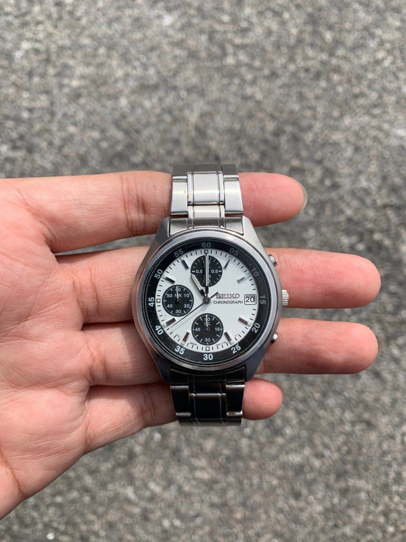 Seiko hotsell panda quartz
