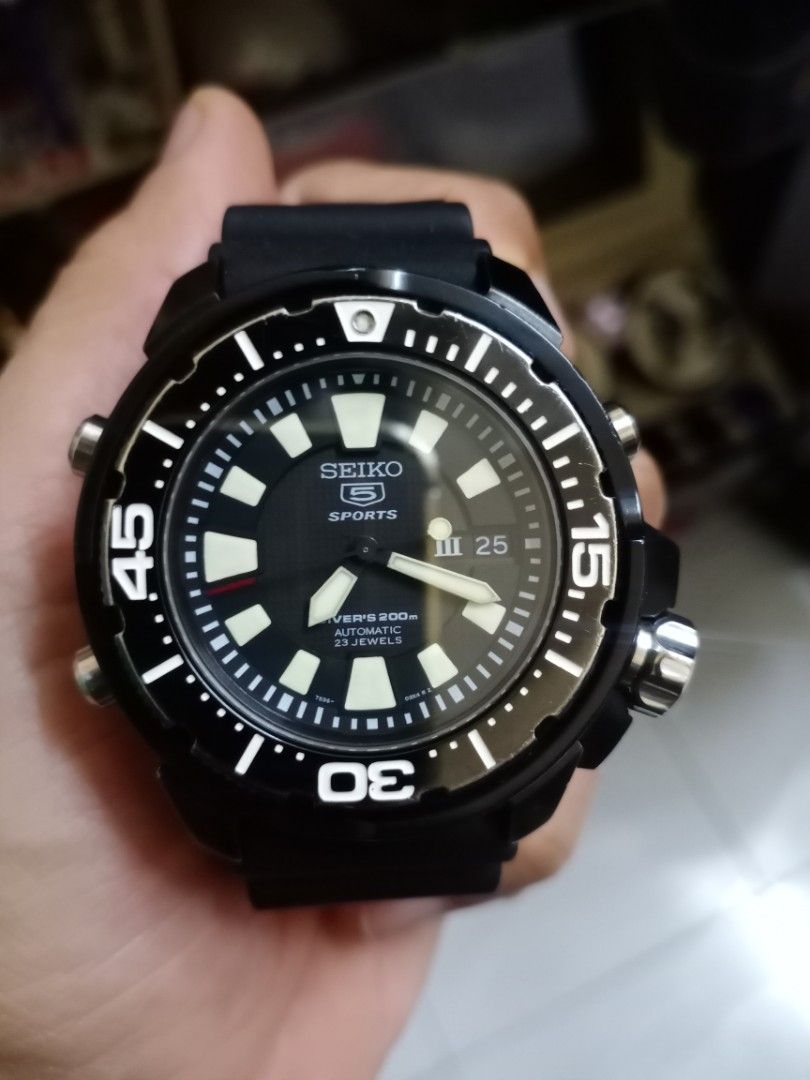 SEIKO skz255k1 frankenmoster Men s Fashion Watches Accessories
