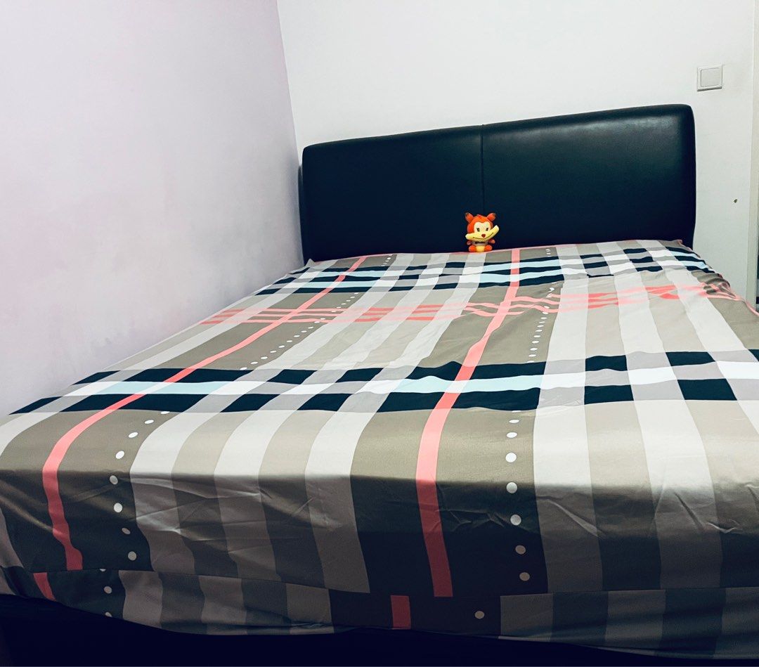 Selling off Used Queen Bed & Storage Bed Frame, Furniture & Home Living