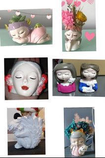 selling this girl  vases
