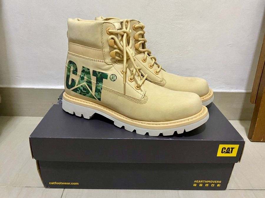 Sepatu boots caterpillar top