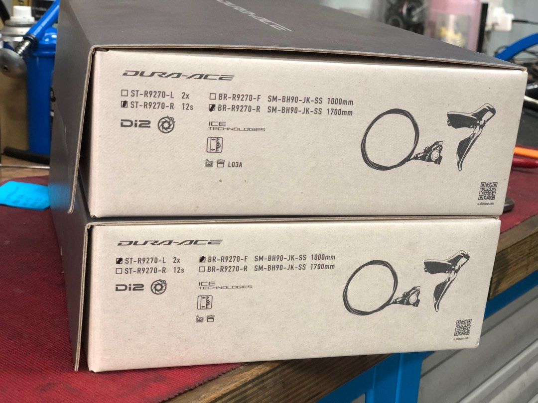 Shimano Duraace STR9270 / BRR9270 set, Sports Equipment, Bicycles ...