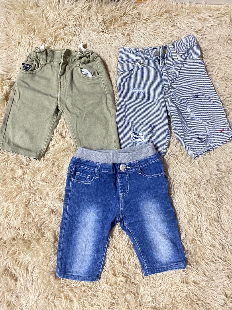 Short pant boy combo 3pcs Babies Kids Babies Kids Fashion