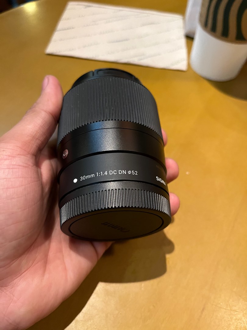 Sigma 30mm f1.4 Canon M mount, Photography, Lens & Kits on Carousell