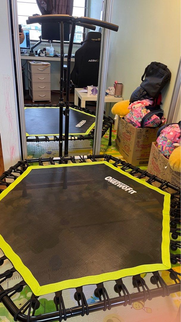 Silent trampoline sales
