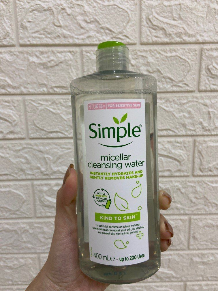 Simple micellar water 400ml outlet