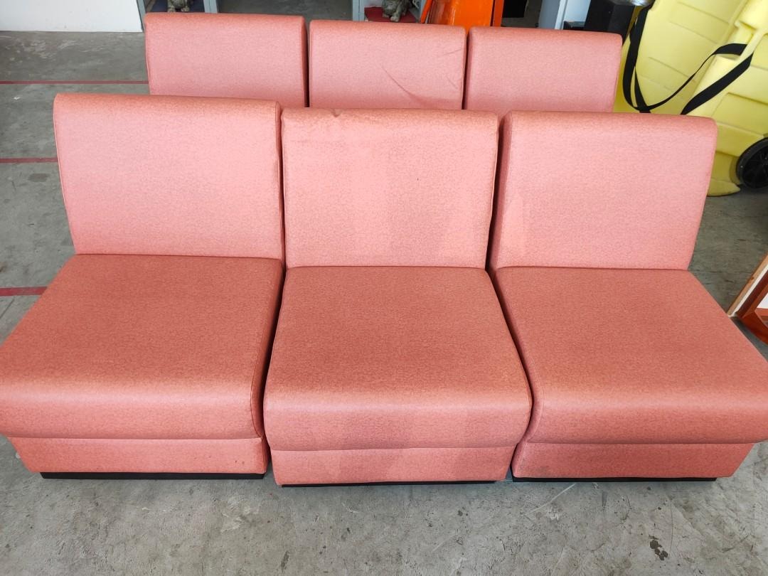 Single Seater PVC Sofa for sale 25 each, Furniture & Home Living