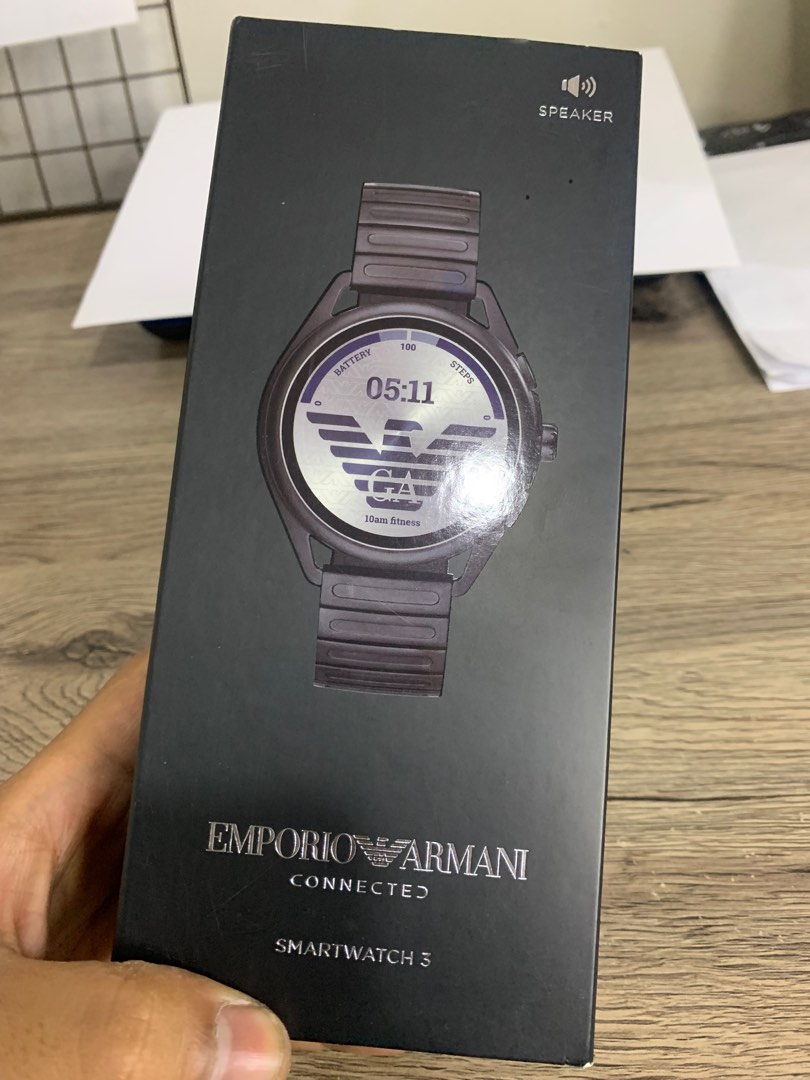 Smartwatch emporio armani Men s Fashion Watches Accessories