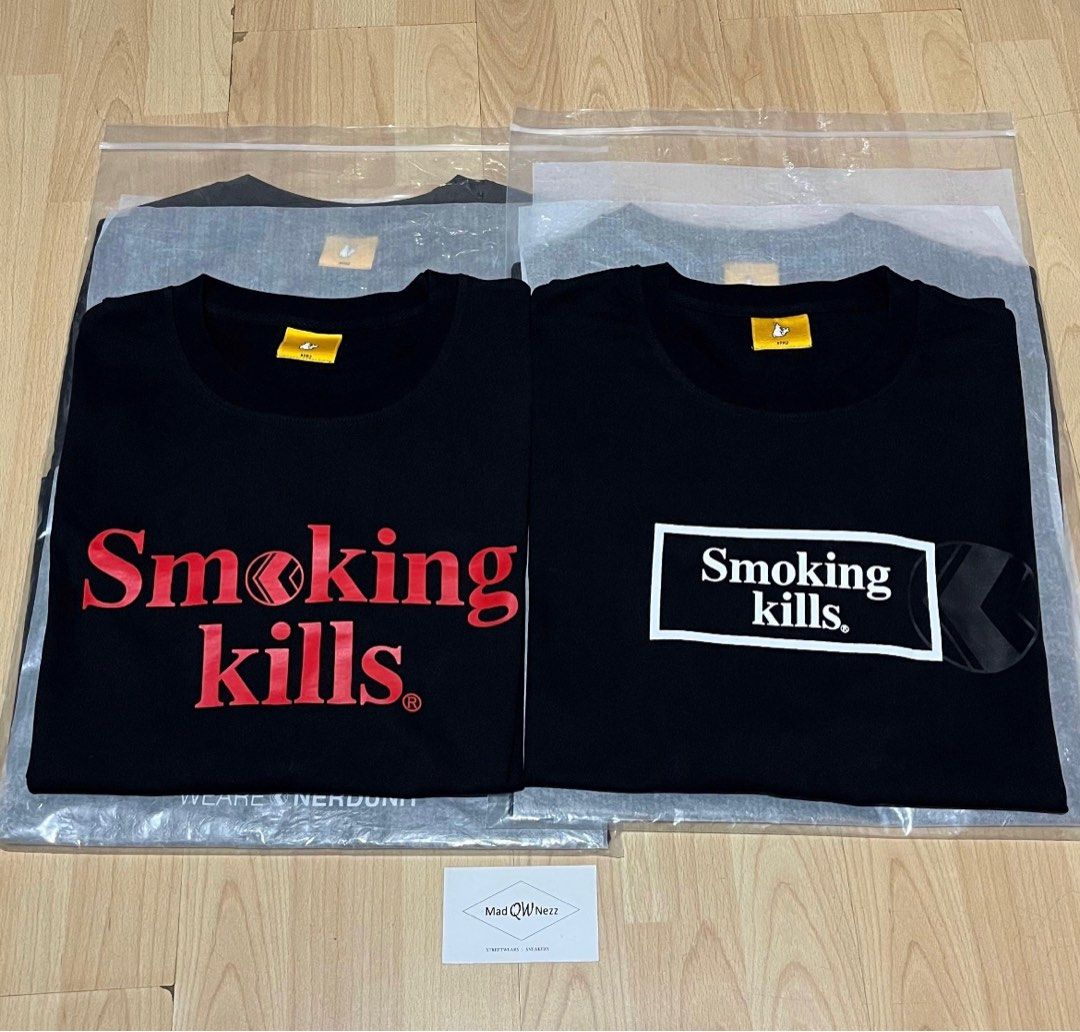 希少 FR2 原宿限定 Smoking Kills Tee(煙管兎商店