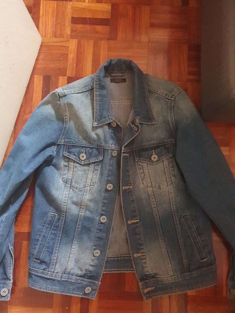 Size 26 best sale denim jacket