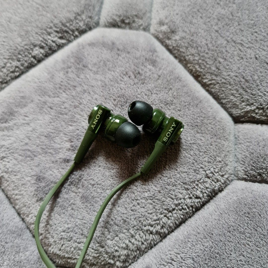 Sony Original MDR-XB75AP / MDRXB75AP / MDR XB75AP / XB75 Green headset ...