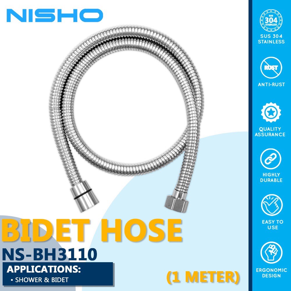 Stainless bidet hose, Furniture & Home Living, Gardening, Hose and