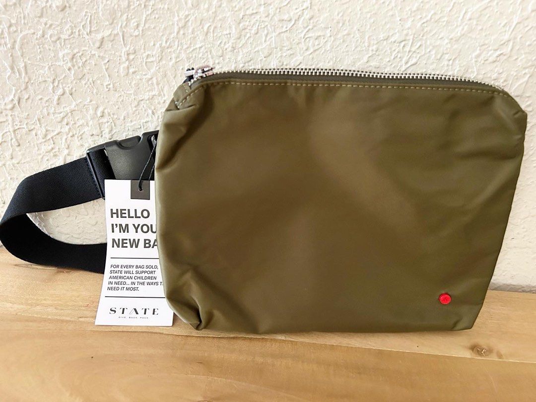 State webster fanny pack top
