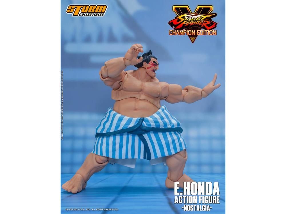 Street Fighter V E. Honda 1/12 Scale Figure, Hobbies & Toys, Toys ...