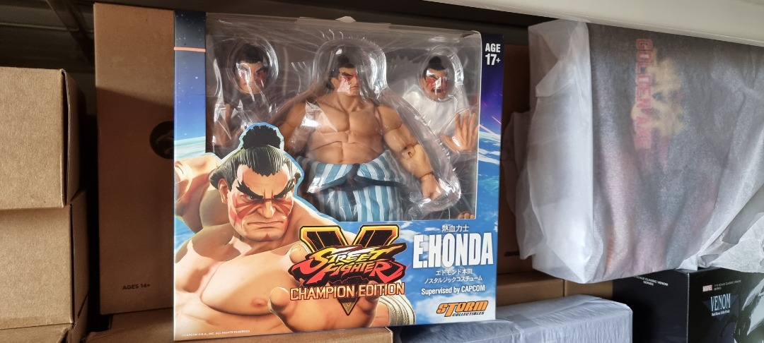 Street Fighter V E. Honda 1/12 Scale Figure, Hobbies & Toys, Toys ...