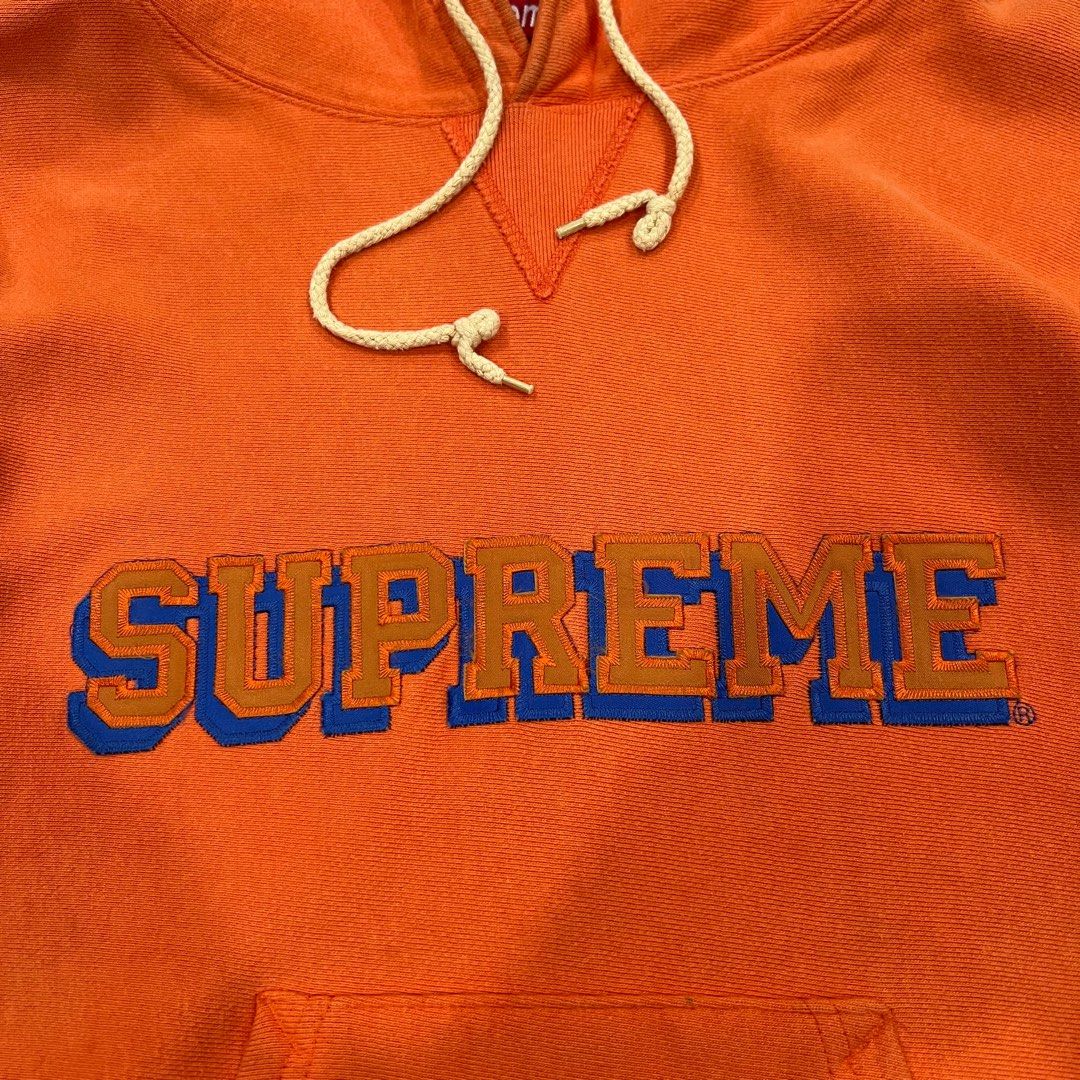Supreme college hoodie sales