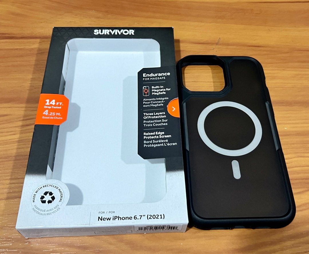 Survivor Griffin Endurance Magsafe Case for iPhone 13 Pro Max, Mobile Phones & Gadgets, Mobile