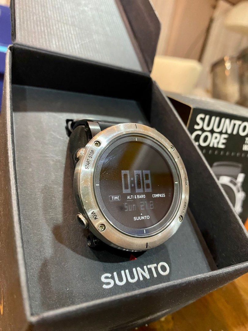 SUUNTO CORE BRUSHED STEEL