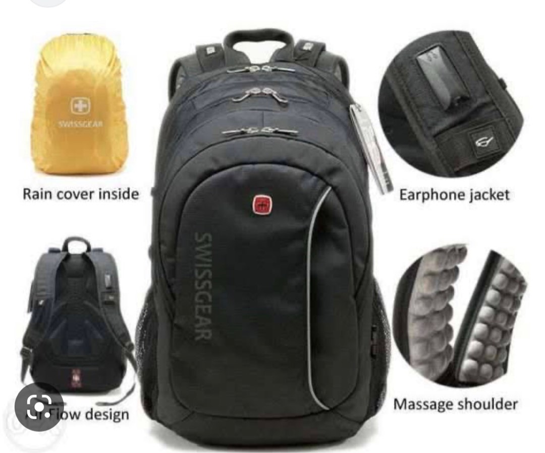 Swissgear laptop backpack, Men's Fashion, Bags, Backpacks on Carousell