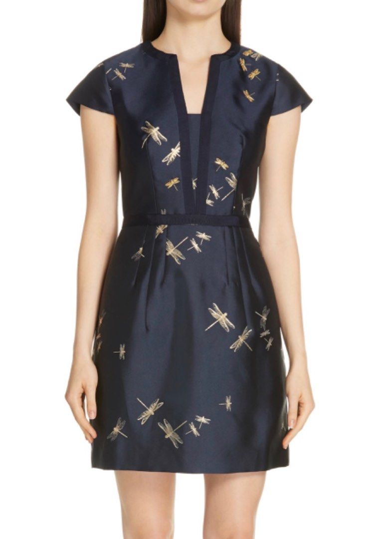 Ted baker clearance navy dragonfly dress