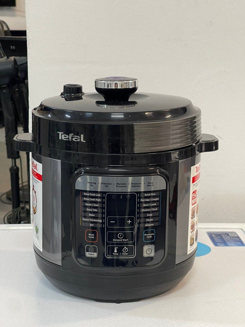 Tefal Home Chef Smart Multicooker CY601 Black 88244384 Cherry TV Home Appliances Kitchen Appliances Cookers on Carousell