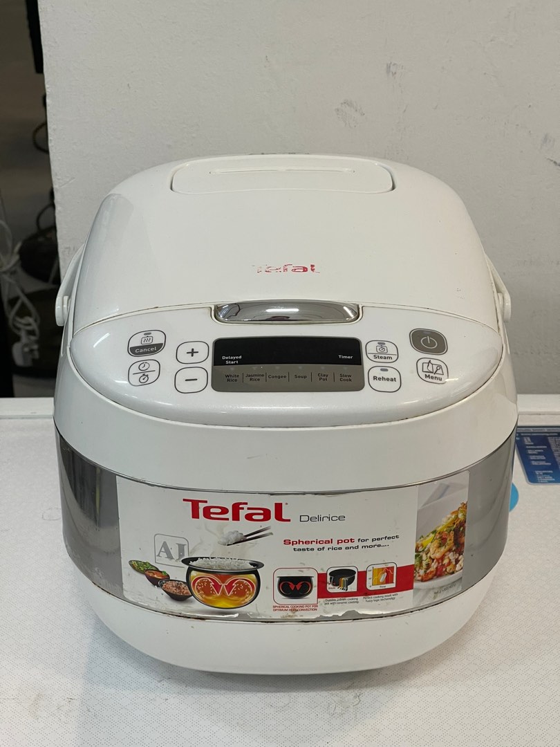 TEFAL RK7521 DELIRICE FUZZY LOGIC RICE COOKER (1.8L), TV & Home ...
