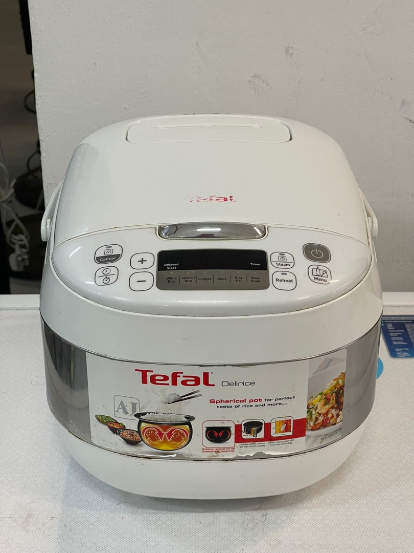 TEFAL RK7521 DELIRICE FUZZY LOGIC RICE COOKER (1.8L), TV & Home