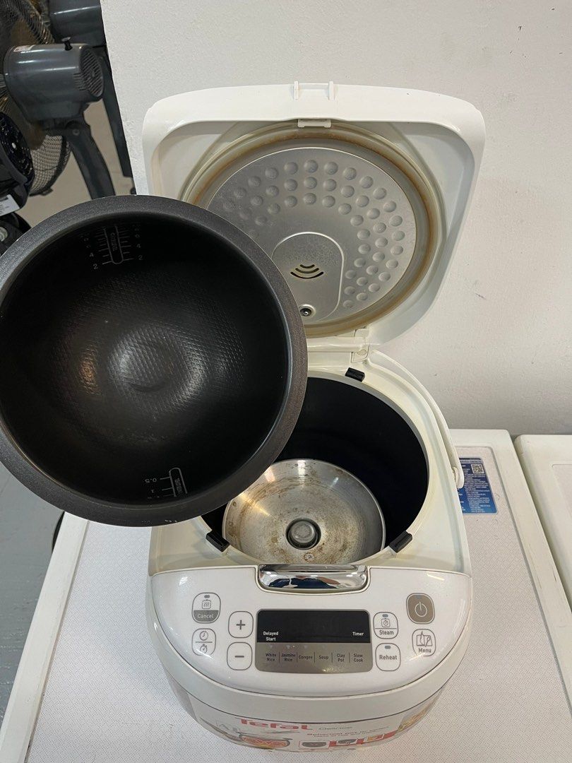TEFAL RK7521 DELIRICE FUZZY LOGIC RICE COOKER (1.8L), TV & Home