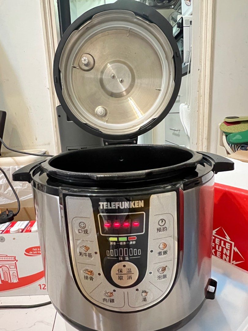 TELEFUNKEN 德律風根多功能高壓煲6L, 家庭電器, 廚房電器, 鍋具