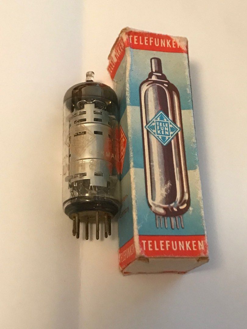 1 x 1T4 MAZDA Label GUERRE vacuum tube valve röhre NOS NIB