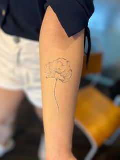 Temporary Jagua Tattoo